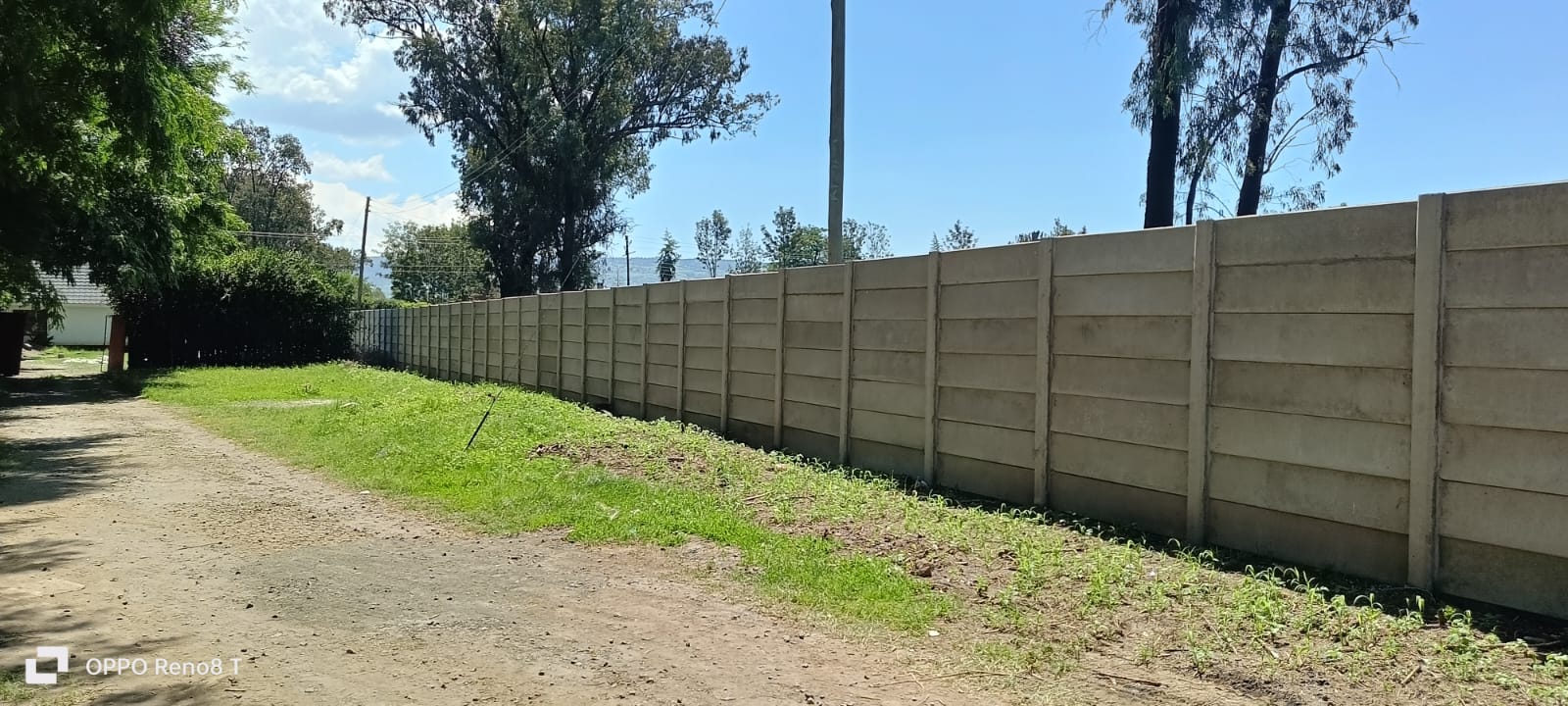 Wall with Razor Wire