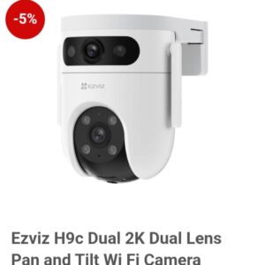 Ezviz wifi Duo lens powered camera